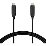 Amazon Basics Câble USB-C 3.1 Gen1 vers USB-C - 1,83 mètres, Noir