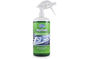 Greased Lightning Bug Buster - Bug and Tree Sap Remover - Removes Bird Droppings, Bugs, and Tree Sap - Easy to Use with Maximum Results - Safe for Windscreens, Mirrors, Bonnets, and More - 1 Litre