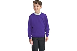 Integriti Schoolwear Boys Girls Unisex Jumper Sweatshirt Crew Neck Round Neck School Uniform Ages 1-15