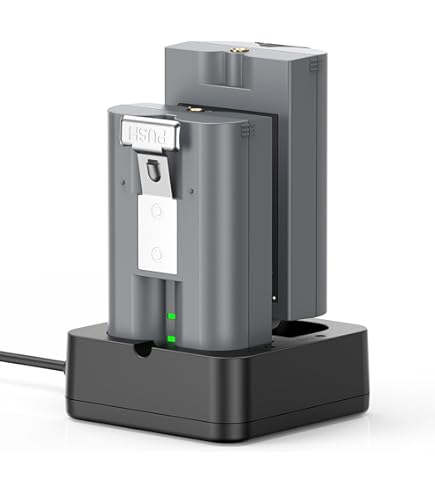 FLSTOR Reserveaccu compatibel met ring, V4-accu voor Video Doorbell Ring2/3/3 /4 camera/Spotlight Cam/Peephole Cam/Stick Up Camera Li-ion batterijen, 2 verpakkingen, (3,65 V, 6040 mAh