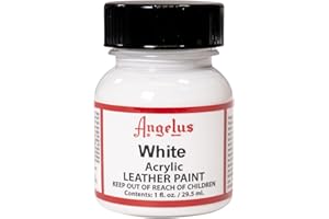 Color acrílico para cuero de Angelus, Wei§, 28ml