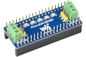 Waveshare 2-Channel RS485 Module for Raspberry Pi Pico Incorporates RS485 Transceiver SP3485 Using UART Bus