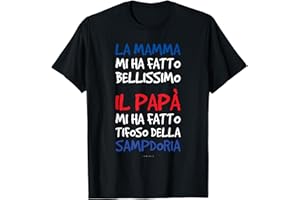 LUMOMIX Magliette Uomo Manica Corta Calcio Regalo Tifoso Sampdoria Maglietta