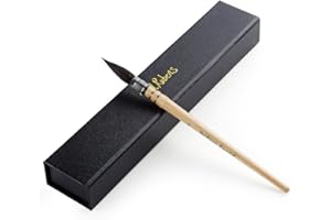 Paul Rubens Professional Watercolor Paint Brush, Size 6 Wash/Mop Round ​Squirrel Hair Paint Brush for Art Painting