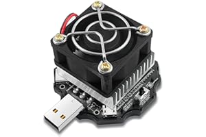 WANGCL 65 W USB-Lastprüfer, einstellbare elektronische Last mit Kühlerlüfter zur schnellen Ladeprobe