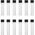 YINETTECH 12Pcs 41F TO-92S Bipolar Hall Effect Sensor Magnetic Detector SS41F 0H41 SH41 S41 3 Pins Sensor For Electric Vehicle Motor Industrial Applications