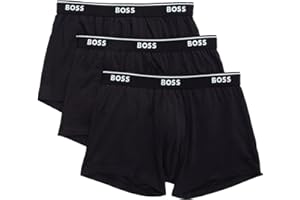 Hugo Boss Męskie 3-pak bawełniane bokserki, Nowy czarny, XXL