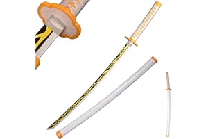 ‎SWORD VALLEY Sword Valley Holz Blade Anime Samurai Schwert Schwert 104 cm- Wooden Cosplay Schwert, Vielfältige Modelle auswählen