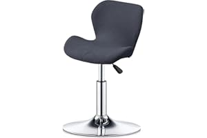 ELYSYSRL Bar Stool Cover Set of 2/4/6 Shell Back Adjustable Swivel Bar Stools Slipcover,Barstool Protector Covers for Dining Room Kitchen (Color : #1, Size : 1pc)