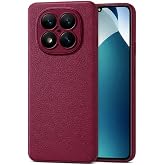 Coverzone Xiaomi Redmi Note 15 4G ile uyumlu Kılıf Deri G&ouml;r&uuml;n&uuml;ml&uuml; Thermax Silikon kılıf Kamera Korumalı Kompakt Tasarım Redmi