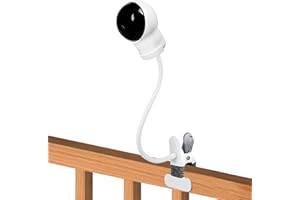 AKOEMXEEO Babyphone Halterung für Eufy Security SpaceView/SpaceView S/SpaceView Pro Babyfone, Baby Kamera Klemmen Halterung, Baby Camera Monitor Halter für Kinderzimmer Babybett Umrandungen
