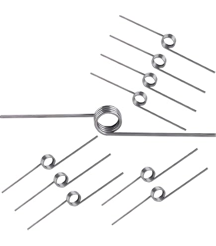 Molle Di Torsione Sinistra O Destra In Acciaio Inox – Filo 1,2 Mm, Diametro 6-15 Mm, 3/6/9 Spire