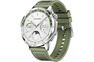 HUAWEI Watch GT 4 Smartwatch, bis zu 2 Wochen Akku, iOS & Android™, Kalorienmanagement, professionelle Gesundheitsüberwachung, SpO2, GPS, +6 Monate erweiterte Garantie, 46MM, Grün