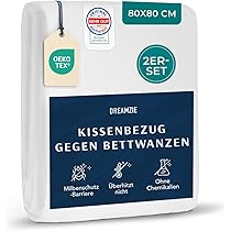 Milbenbezug Für Decke 155x220cm - OEKO-TEX Allergiker Bettwäsche