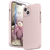 SURPHY Cover per iPhone 13 con Vetro Temperato (6,1"), Custodia per iphone 13 Silicone con Protezione Fotocamera, case protez