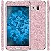 Produktbild 2 x Glitzer-Folienset für Samsung Galaxy S6 pink PhoneNatic Schutzfolien