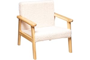 ATMOSPHERA CREATEUR D'INTERIEUR Atmosphera - Fauteuil Enfant Basile - écru - Bouclette