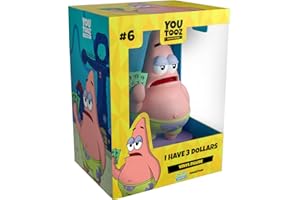 Youtooz Ich habe 3 Dollar – 10 cm große Patrick Sammelfigur, basierend auf dem lustigen Internet-Meme, detailreiche Figur – Spongebob Schwammkopf Kollektion aus der Zeichentrickserie