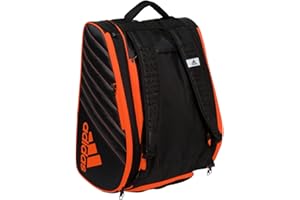 Adidas All For Padel 1 Herren-Slim Fit-Badeanzug, Schwarz, Orange, Einheitsgröße