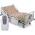 Apex Medical Domus 1 - Alternating Pressure Pads with Electric Pump Overlay System- Pressure Ulcers Prevention & Bed Sore Treatment- Fits Hospital Beds