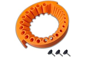 Jiavlyx Drill Sharpener Set, Efficient Sharpener Tools, Handheld Drill Bit Sharpener, Old Drill Bit Grinder, Multipurpose Bit Sharpening Machine,Affilatrice per Punte da trapano per tutte le punte