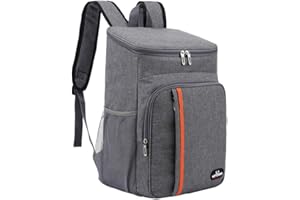 Lixada 18L Zaino da Pranzo Grande capacità Mantieni Fresco e Caldo A Prova di Perdita Borsa Isolata Termico Borsa a Tracolla per Alimenti e Bevande per Il Campeggio Picnic Scuola Lavoro