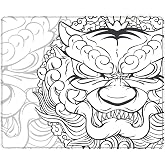 Porge Lingyun Series Esport Mouse Pad 48x40, 50x50 Mouse Pad (Speed (Premium Smooth), Lingyun White, 480x400x4 mm)