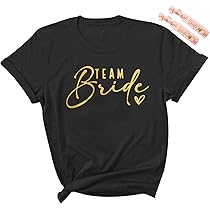 JGA Shirt Set Für Die Braut - Inkl. Schärpe, Armbänder & Brille