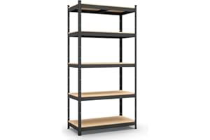 Panorama24 Lagerregal Anthrazit belastbar bis 875kg - Maße: 200 x 120 x 60 cm, Regal Kellerregal Steckregal Werkstattregal Schwerlastregal