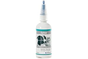 Alfavet Epibac, nettoyant auriculaire Basique très Doux pour Chiens et Chats avec chlorhexidine et Tris-EDTA, 100ml