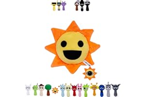 CSZALHLS Sprunki Plush, 7.8'Wenda Plushies Toys, Soft And Cute Plush Stuffed Animal Pillow for Halloween, Thanksgiving, Valentine's Day Birthday Gifts for Boys Girls And Fans-Sun||7.8inch