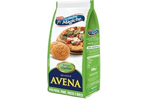 LO CONTE Le Farine Magiche | Farina di Avena Senza Glutine, Mix a Base di Avena Integrale, Fonte di Proteine e Fibre | Confezione da 300 gr (1 pezzo)