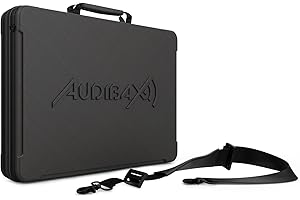 Audibax Atlanta Case 90 - Étui pour Contrôleur Numérique - Sac de Transport de Voyage - Mallette pour Pioneer/Denon/Behringer/Allen & Heath - Valise pour Équipement Musical