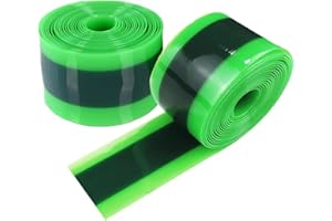 Quorlis Bike Tyre Liner – 2 Pack Inner Tube Protector Anti-Puncture Tape for 26"/29"/700C, Flat Tyre Protection Strip Compatible with Mountain & Road Bike Tyres, Easy Install Bicycle Tube Guard