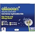 Allacan Cetirizine Hayfever Allergy Tablets (30 Tablets x 24 Packs)