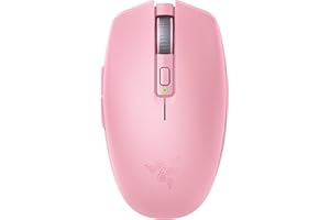 Razer Orochi V2 - Souris Gaming sans Fil avec Jusqu'à 950 Heures d'Autonomie (Design Ultra-léger, sans Fil HyperSpeed & Bluetooth, Interrupteur de Souris Mécanique 2e Gen) Rose Quartz