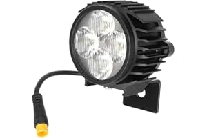 FAUHAPYWAY Luces delanteras para scooter eléctrico G2 Kukirin Pro, G2 Max para mayor visibilidad