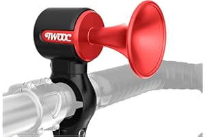 BSSOK Timbre Bicicleta Electronico, 100dB 1 Modo Fuerte Bocina Bicicleta Eléctrica 300mAh Alta Capacidad Batería para Adultos Infantil MTB/Carretera/BMX/Patinete Eléctrico