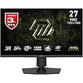 MSI 27 MAG 272PF X24، شاشة ألعاب، FHD، 16:9 Flat، Rapid IPS، 240 هرتز، 0.5 مللي ثانية (GTG) Adaptive-Sync، Pivot