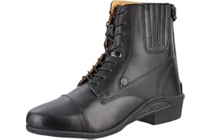 SUEDWIND FOOTWEAR »Ultima BZ Lace« Paddock Stiefelette | Robustes wasserabweisendes Rindsleder | Reit-Schlupf-Schuh | Komfort-Einlegsohle | Echtleder im Innenschuh | Reißverschluss & Schnürung