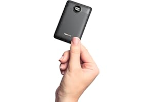 VEEKTOMX Power Bank 10000mAh 22,5W PD3.0 QC 3.0 Powerbank Mini USB C Caricabatteria Portatile Ricarica Rapida con Display a LED Compatibile con iPhone Samsung Huawei Xiaomi Tablets Gilet Riscaldato ecc.