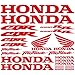 Produktbild Aufkleber Sticker Honda CBR 1000RR Ref: moto-038 rot
