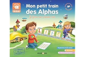 RECREALIRE Mon Petit Train des Alphas - Je Forme Mes Premiers Mots