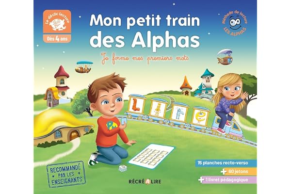 Mon Petit Train des Alphas - Je Forme Mes Premiers Mots