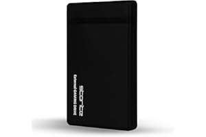 STORITE Disque dur externe de jeu 2,5", disque dur externe portable USB 3.0, stockage et sauvegarde pour Xbox, PS4, PS3, jeux PC, jeux Android, smartphones, Mac et bien plus encore (2 To)