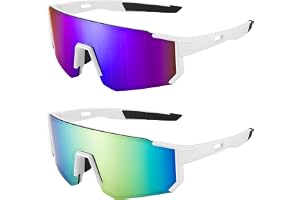 2 st snabba glasögon, UV400 skydd sport solglasögon för män och kvinnor