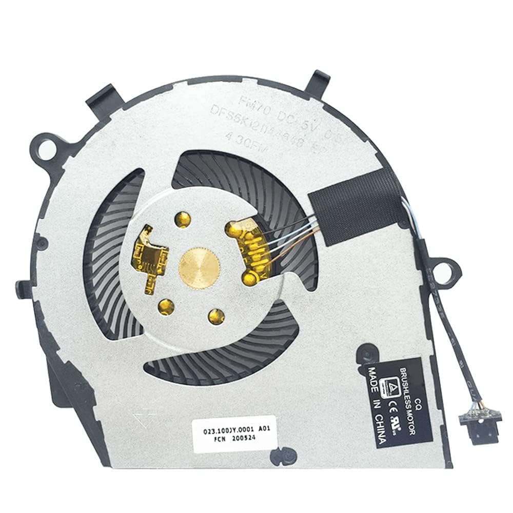 Laptop Compatible CPU Cooling Fan for Dell Inspiron 5400 5406 7405 5501 5502 5505 5508 5509 Dell inspiron 14 7405 15 5406 5501 5502 5505 5508 5509 Latitude 3410 3510 Vostro 5501 5502 Series Laptop