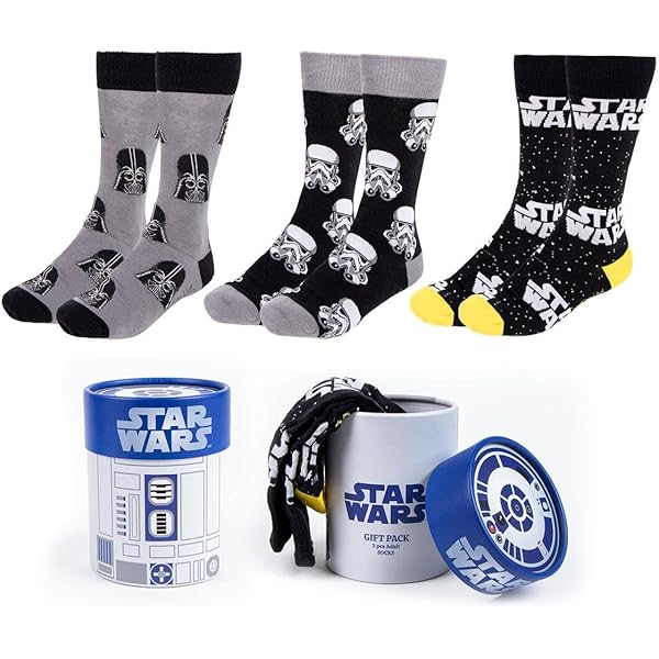 United Labels Star Wars Hüttensocken - Strick Haussocken mit Sherpa