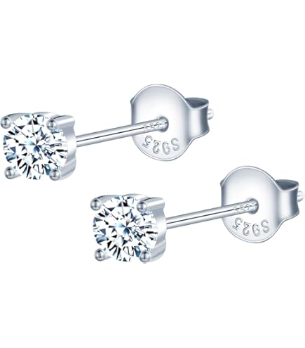 Boucles d'oreilles pendantes en argent sterling plaqué or avec topaze fumée - France