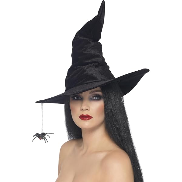 Boland Sombrero De Hechicero Unisex Adulto – Negro Talla Única, 100% Poliéster, Accesorio Ideal Para Halloween Y Fiestas De Disfraces